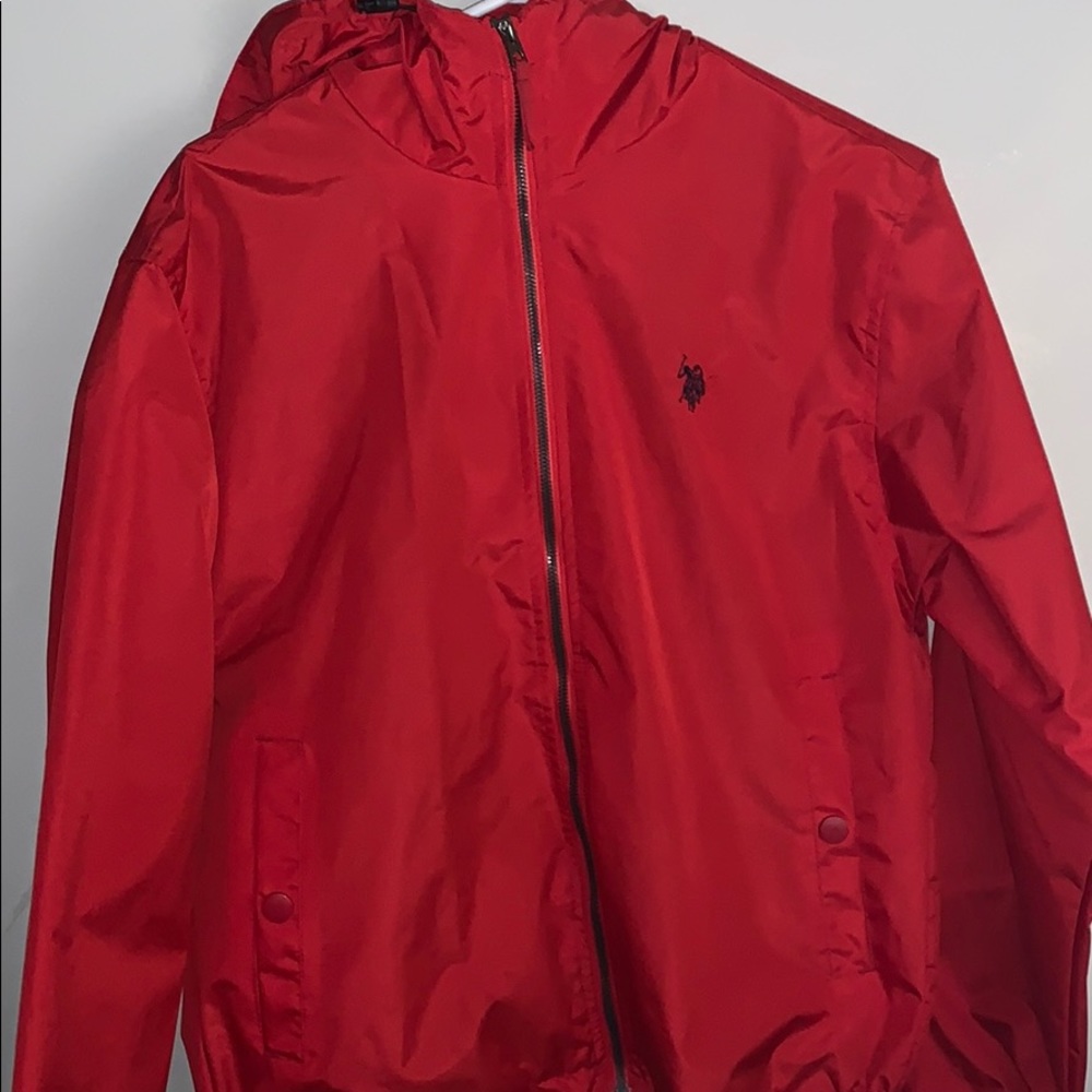 Red Polo WindBreaker